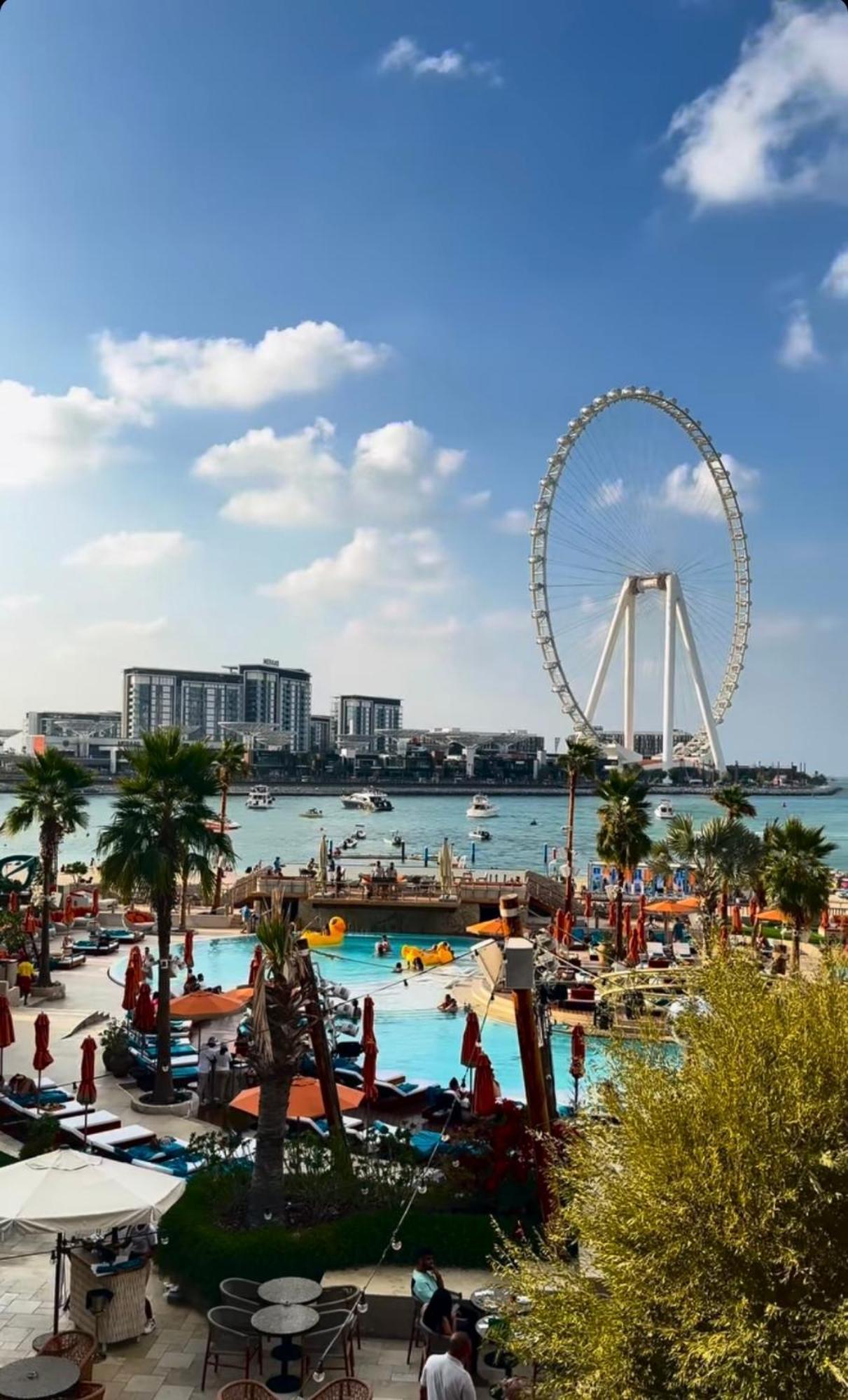 Seaview Beach Hostel Jbr - Walk To Beach - Gym - Pool - Metro Station Dubaj Kültér fotó