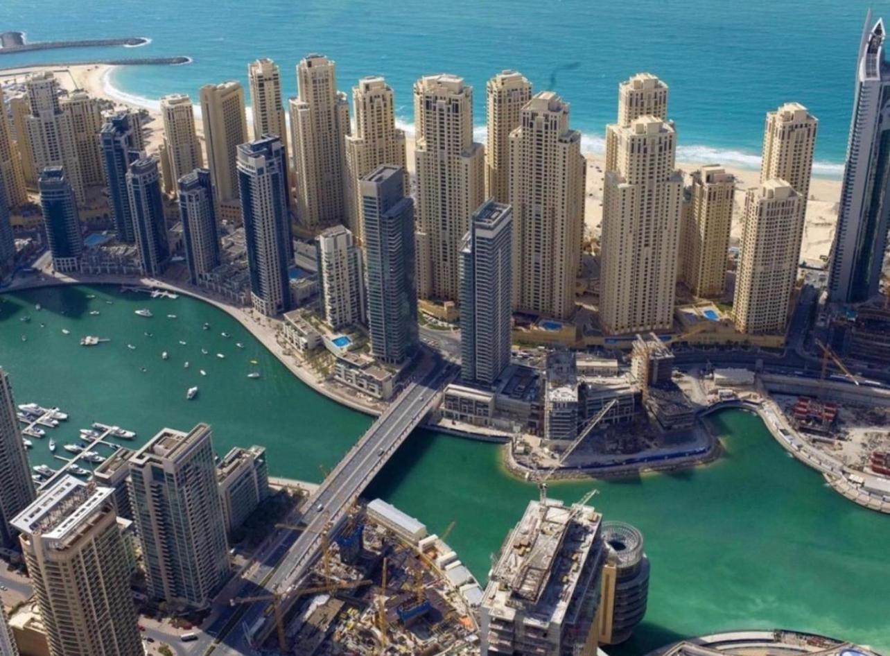 Seaview Beach Hostel Jbr - Walk To Beach - Gym - Pool - Metro Station Dubaj Kültér fotó