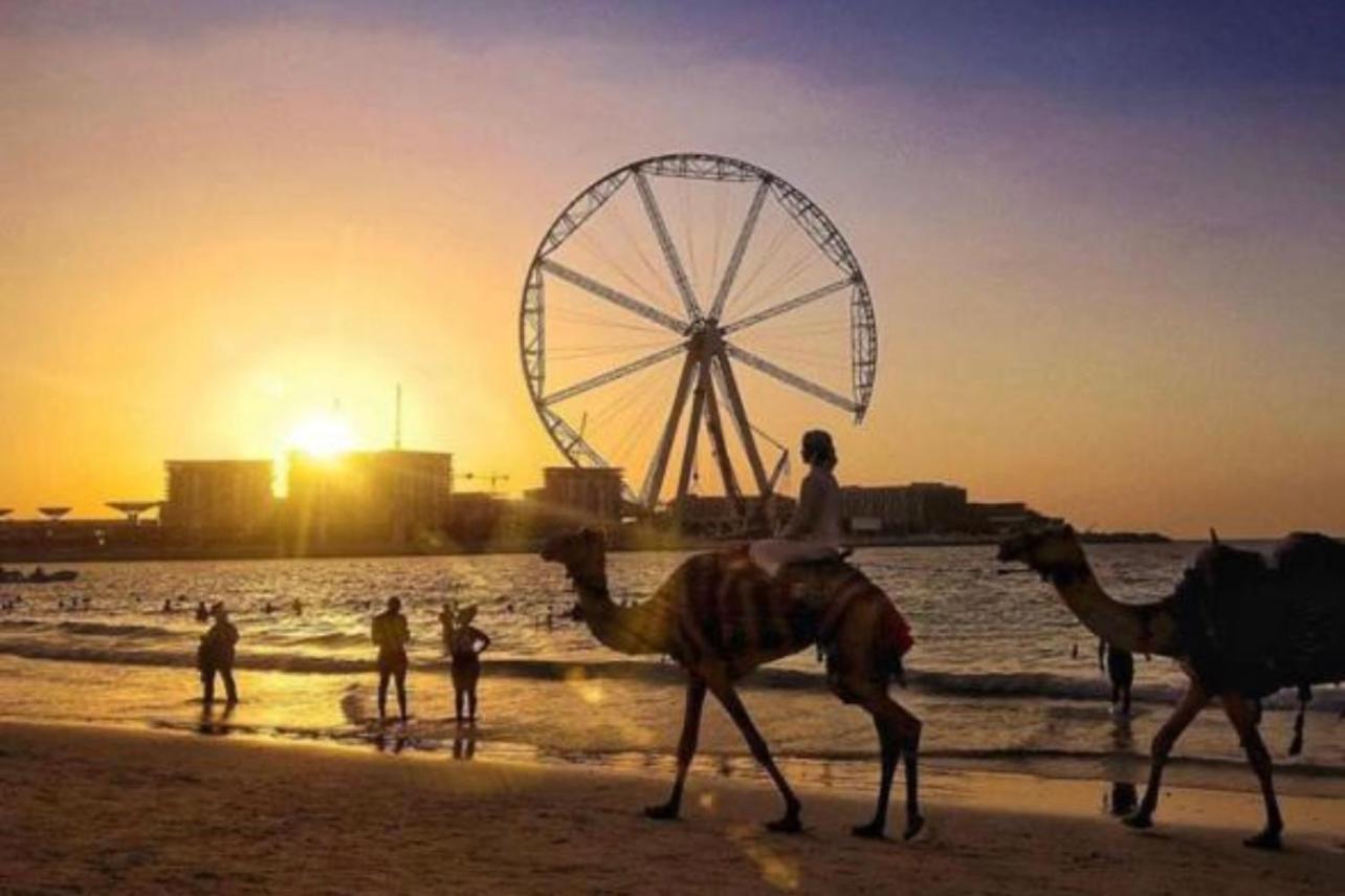 Seaview Beach Hostel Jbr - Walk To Beach - Gym - Pool - Metro Station Dubaj Kültér fotó